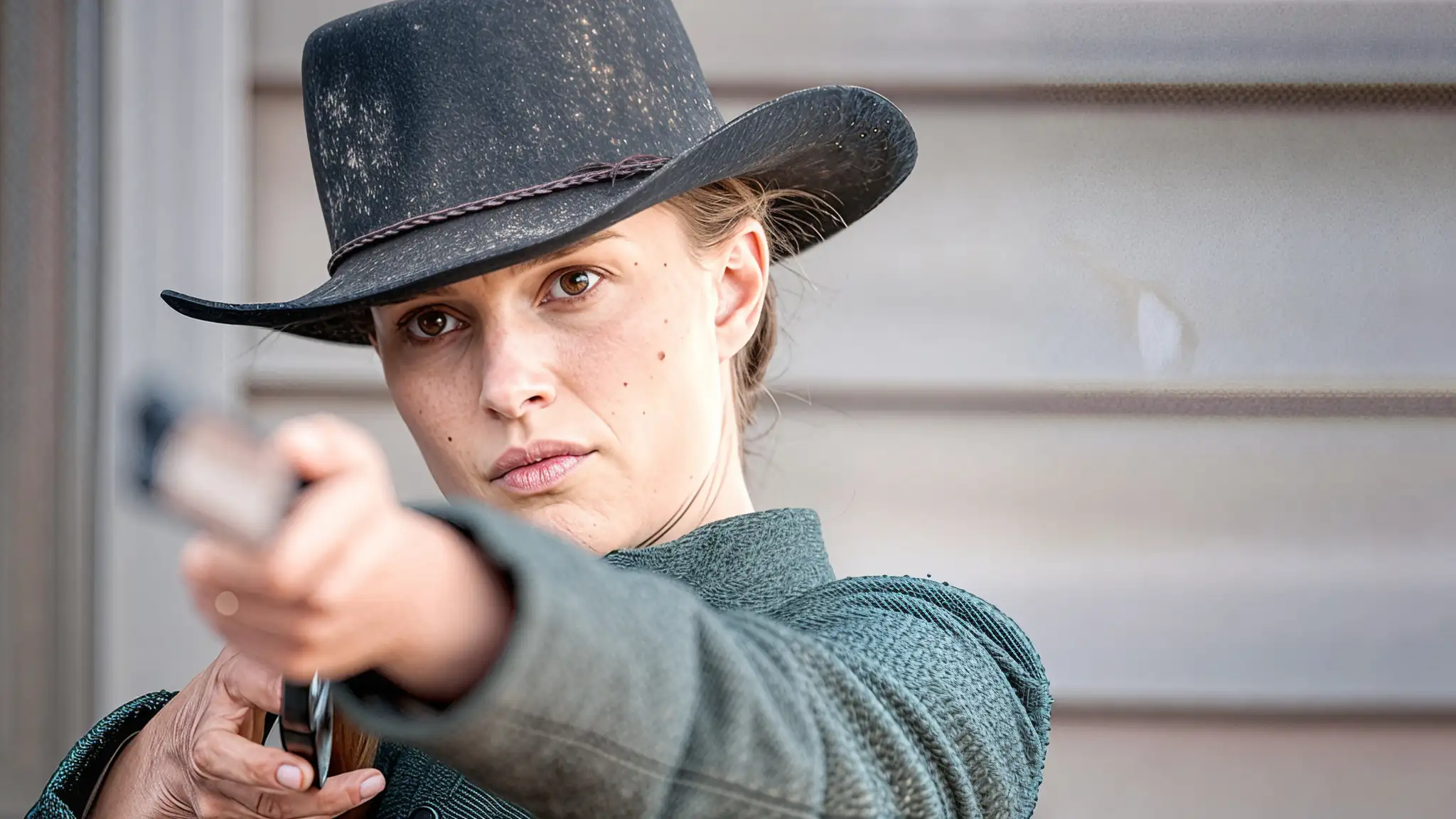 جین دست به اسلحه می برد